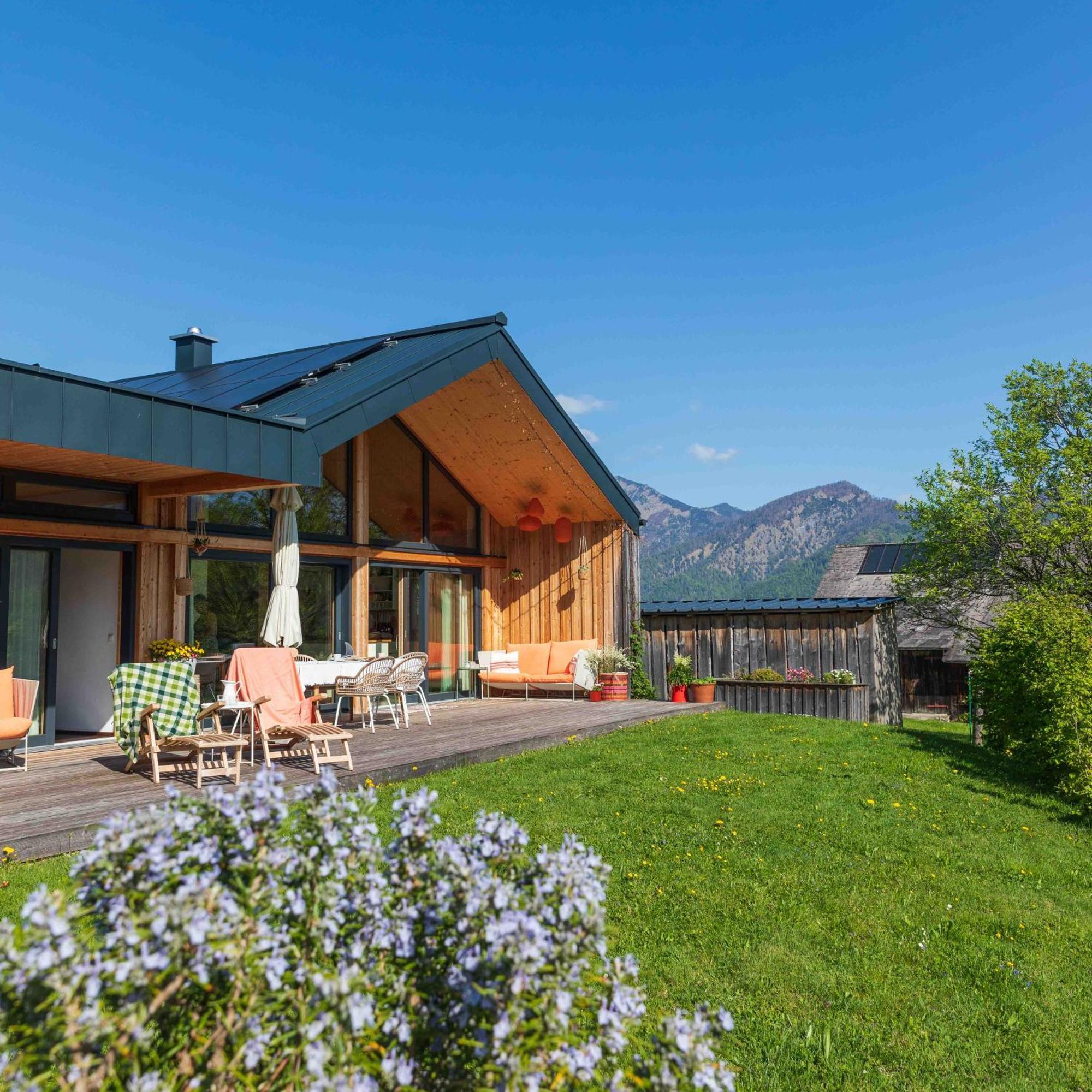 Haus Am Salz Mit Sauna Bad Ischl Exteriör bild